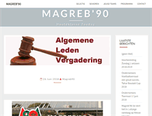 Tablet Screenshot of magreb90.nl